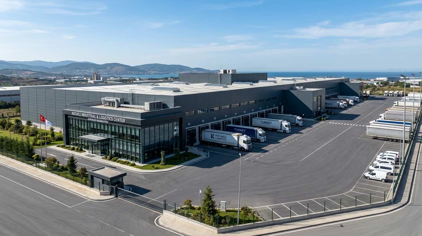 Fabrika ve Depo İnşaatı mimari görünümü